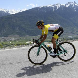 Roglic devrait remporter le Tour de Romandie demain à Genève. [Jean-Christophe Bott]