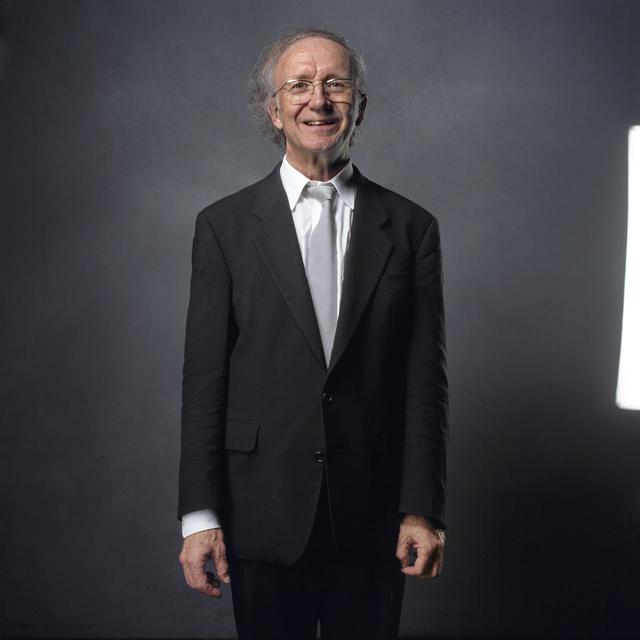 Portrait du compositeur Heinz Holliger en 2005. [Keystone - Gaetan Bally]