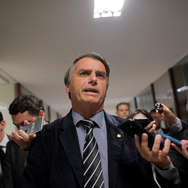 Jair Bolsonaro, candidat à la présidentielle brésilienne. [Reuters - Adriano Machado]