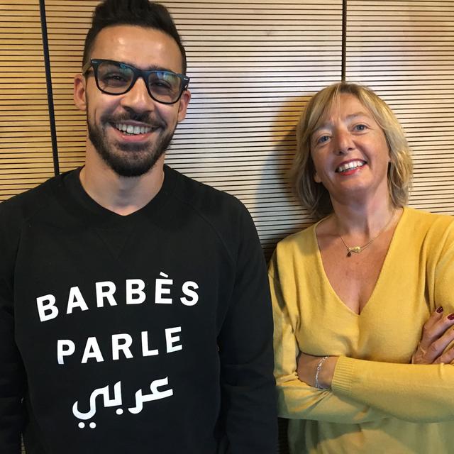 Karim Sayad et Brigitte Rosset. [RTS - Pauline Vrolixs]