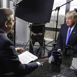 Donald Trump, lors d'une interview avec Fox News. [AP/Keystone - Richard Drew]