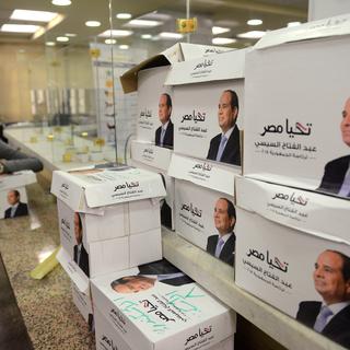 En Egypte, qui osera défier le Maréchal Sissi? [AFP - Mohamed El-Shahed]