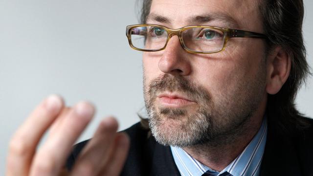 Olivier Thormann, procureur du Ministère public de la Confédération chargé des enquêtes sur la FIFA. [Keystone - Jean-Christophe Bott]