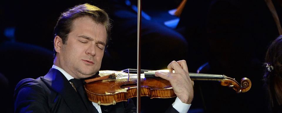 Renaud Capuçon lors de la cérémonie des 21e Victoires de la Musique Classique le 3 février 2014 à Aix-en-Provence. [AFP - Boris Horvat]