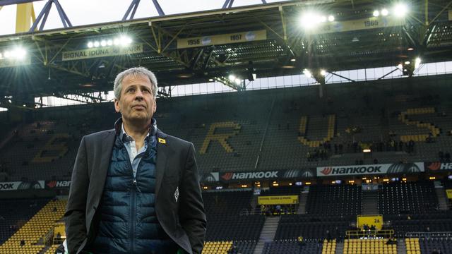 Les pourparlers semblent avancés entre Lucien Favre et le Borussia Dortmund. [Keystone/DPA - Bernd Thissen]