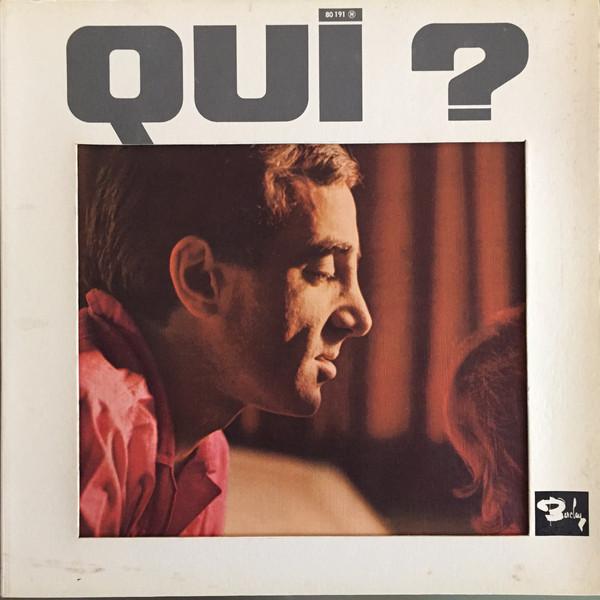 Pochette de l'album "Qui?" de Charles Aznavour. [DR]