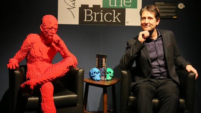 Nathan Sawaya et son exposition "The Art of the Brick". [Palexpo]