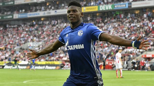 Breel Embolo a marqué avec son club Schalke 04. [Martin Meissner]