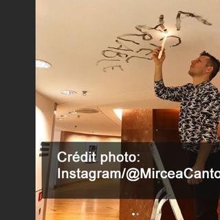 Sur Instagram, Mircea Cantor a protesté contre l'effacement de son oeuvre. [Mircea Cantor - Mircea Cantor]