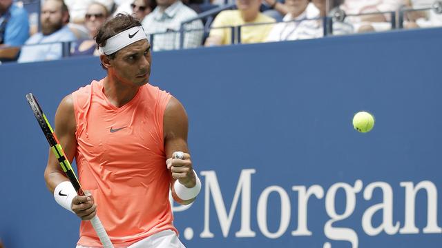 Après un match compliqué contre Khachanov, Nadal a une nouvelle fois eu besoin de quatre manches pour se qualifier. [Carolyn Kaster]