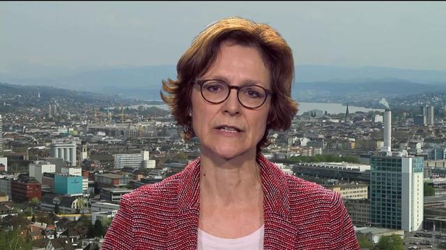 Monika Rühl, directrice d'Economiesuisse. [RTS]