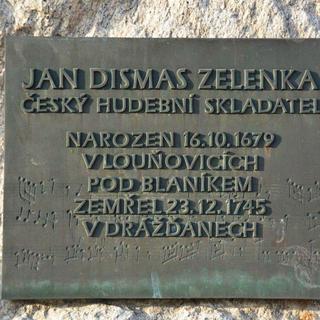 Le mémorial du musicien Jan Dismas Zelenka. [CC-BY-Sa - Ivan Rozkošný]