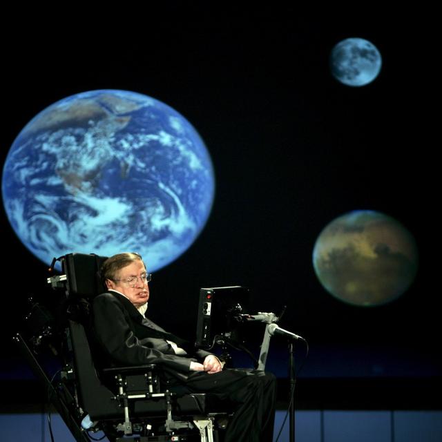 Stephen Hawking avait atteint un niveau exceptionnel de notoriété. [EPA/Keystone - Stefan Zaklin]