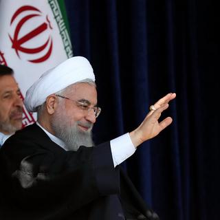 Le président iranien Hassan Rohani. [EPA/Keystone - Présidence iranienne]