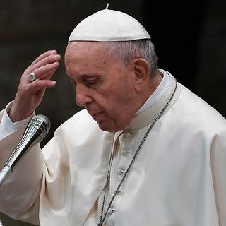 Le Pape François au Vatican, le 22 août 2018. [AFP - Vincenzo Pinto]