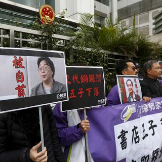 La Suède accuse la Chine de bafouer le droit international en arrêtant Gui Minhai. [Reuters - Bobby Yip]