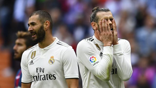 Le désarroi des Madrilènes Benzema et Bale. [Gabriel Bouys]