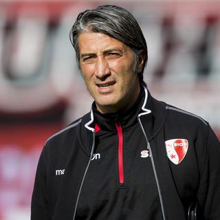 Murat Yakin, entraîneur du FC Sion. [Keystone - Jean-Christophe Bott]