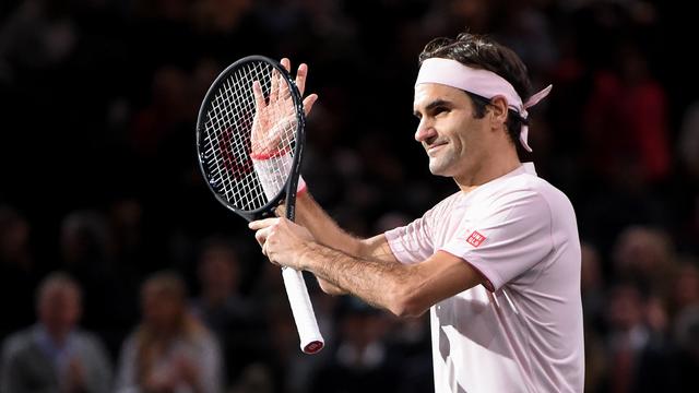 Federer s'est imposé avec autorité devant Nishikori. [Anne-Christine Poujoulat]