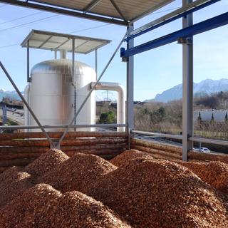 La première centrale de gazéification de bois de Suisse romande est en cours d’aménagement à Puidoux.
Romande Energie [Romande Energie]