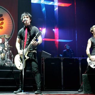 Le groupe américain de punk-rock Green Day. [Keystone - Patrick Staub]