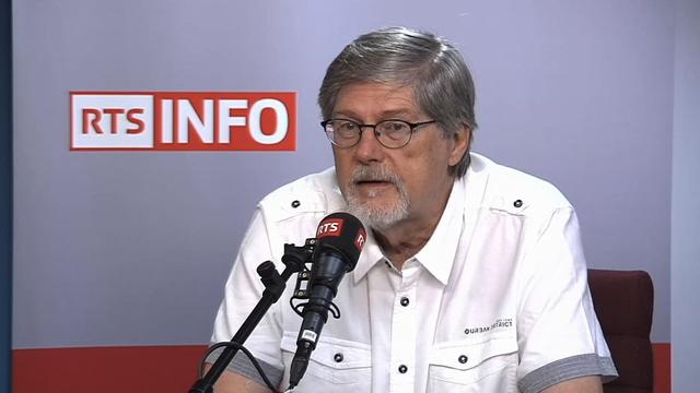 Jean Romain, président du Grand Conseil genevois. [RTS]