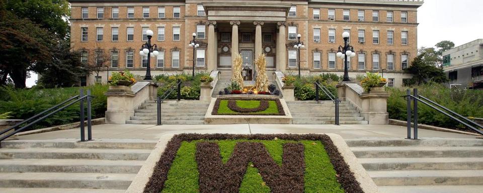 L'entrée de l'Université du Wisconsin à Madison. [AFP - Mike McGinnis/Getty]