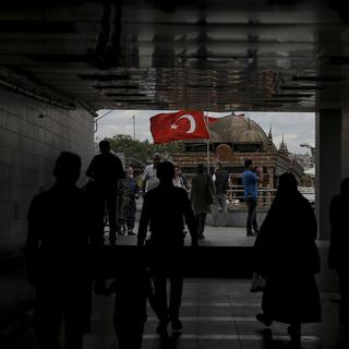 Un passage sous-voies à Istanbul, en Turquie. [AP/Keystone - Emrah Gurel]