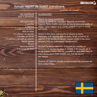 La recette de Laurent - Ragoût de boeuf scandinave. [Laurent Dormond/RTS]
