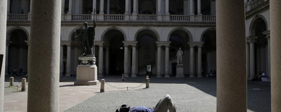 La galerie d'art de la Brera à Milan [Keystone - Luca Bruno]