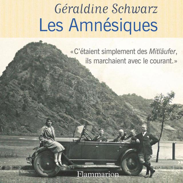 Couverture du livre "Les amnésiques", écrit par Géraldine Schwarz. [Flammarion - DR]