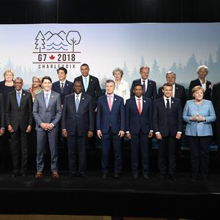 Le sommet du G7 s'est tenu à Charlevoix, au Canada, les 8 et 9 juin. [EPA/Keystone - Neil Hall]