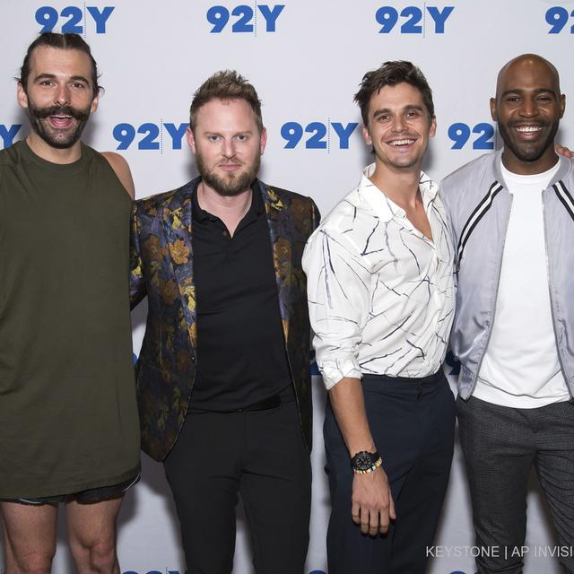 La série de téléréalité "Queer Eye" est diffusée sur la plateforme Netflix depuis le début de l'année 2018. [Invision/AP/ Keystone - Charles Sykes]