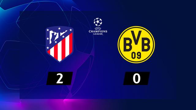 4e journée, Atlético Madrid - B. Dortmund (2-0): le résumé de la rencontre