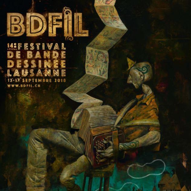 L'affiche de BDFIL 2018. [BDFIL 2018]