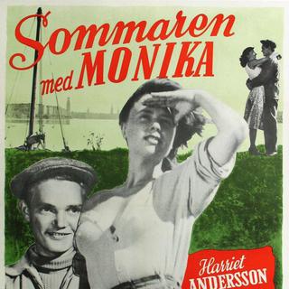 Affiche du film Monika de Ingmar Bergman (1953).