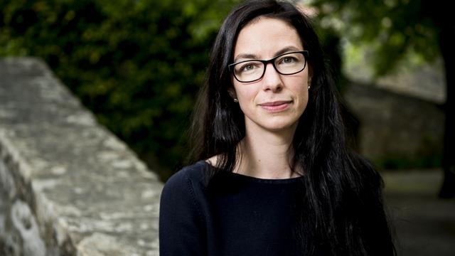 Céline Vara a accédé à la vice-présidence des Verts suisses cet été. [Keystone - Jean-Christophe Bott]