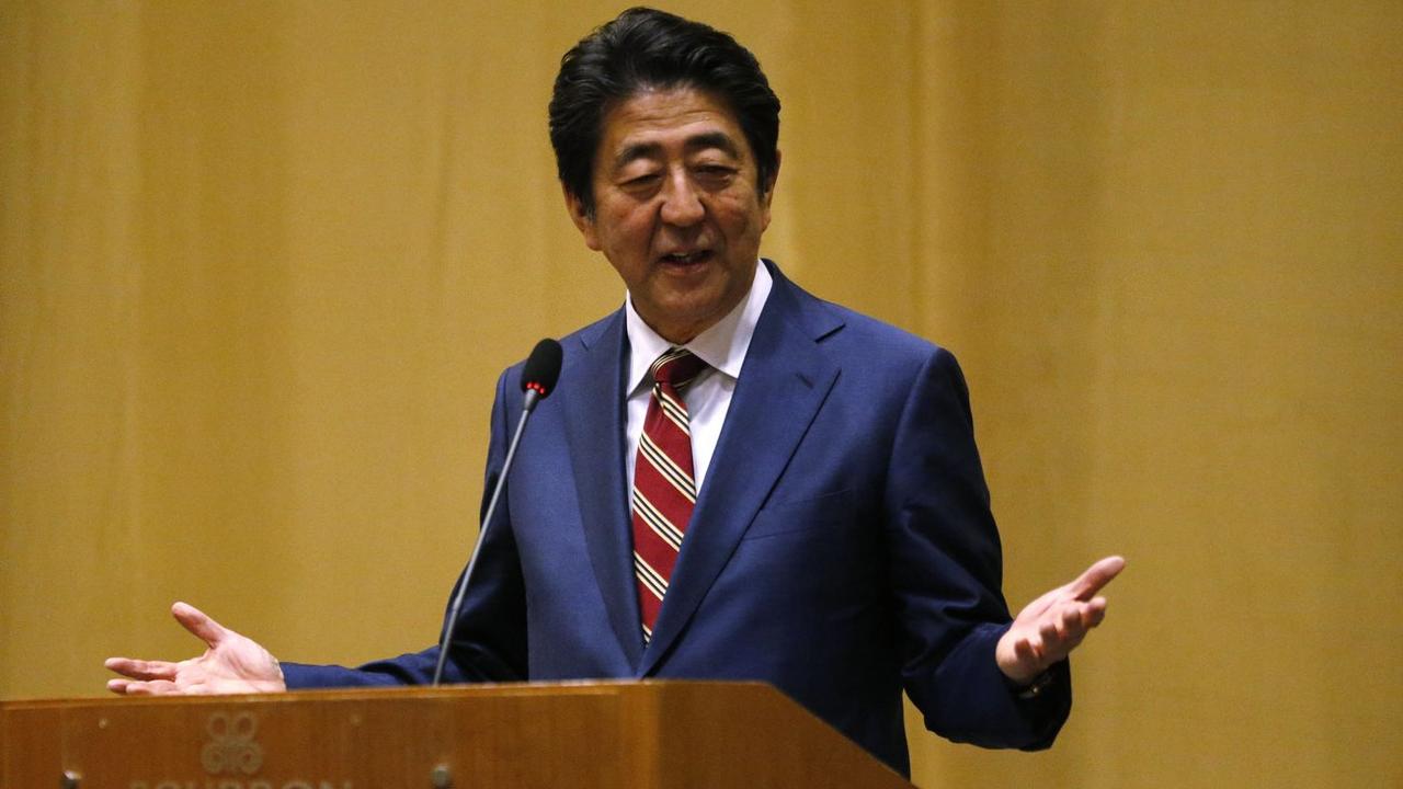 Le Premier ministre japonais Shinzo Abe. [AP Photo - Shinzo Abe]