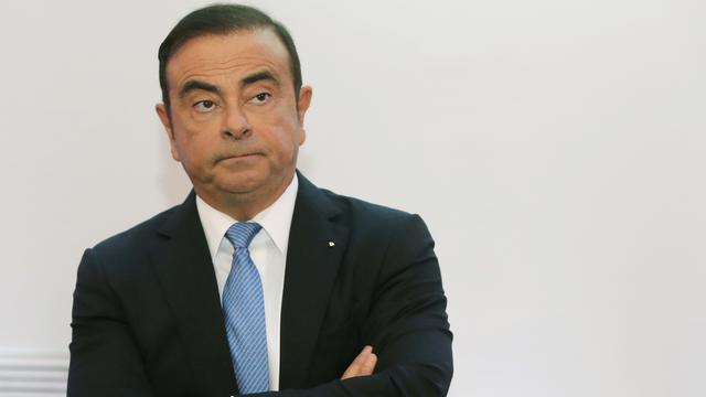 Carlos Ghosn, en octobre 2017 à Paris. [AP Photo - Michel Euler]