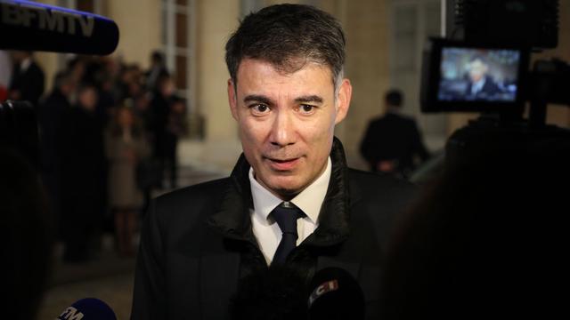 Olivier Faure prend la tête du PS français. [AFP - Ludovic Marin]