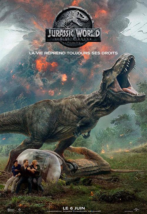 Une des affiches du film "Jurassic World: Fallen Kingdom". [Universal Pictures]