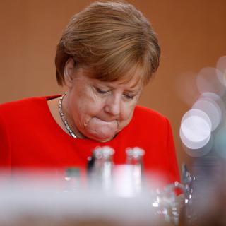 La chancelière allemande Angela Merkel. [Reuters - Axel Schmidt]
