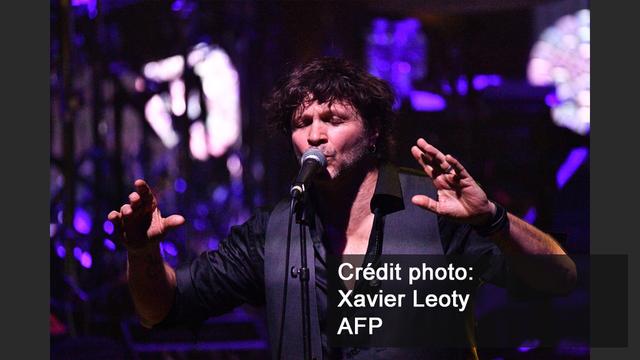 Le chanteur français Bertrand Cantat sur scène à La Rochelle, le 01.03.2018. [AFP - Xavier Leoty]