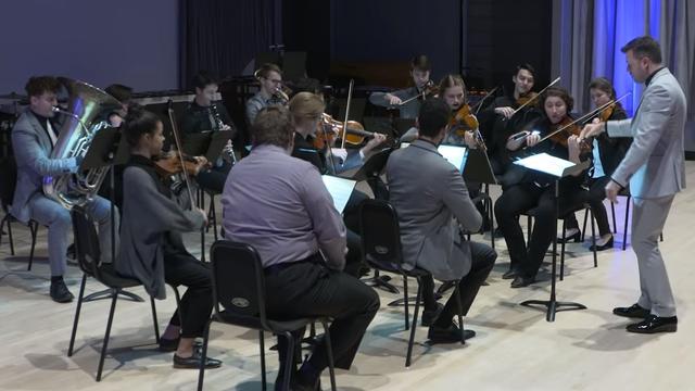 L'orchestre qui a redonné vie aux partitions d'Auschwitz. [University of Michigan School of Music]