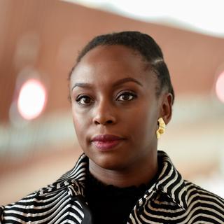 Chimamanda Ngozi Adichie, écrivaine nigériane, le 24 janvier 2018 à Paris. [AFP - Stéphane de Sakutin]