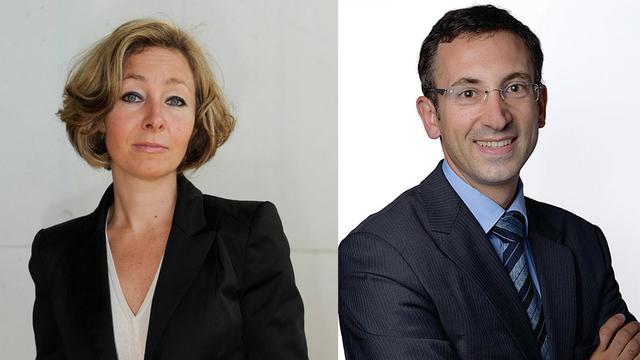 Sandra Jean et Frédéric Favre. [Keystone / www.plrvs.ch - Jean-CHristophe Bott / PLR-VS]