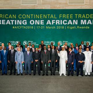 Un accord-cadre a été signé en mars 2018 à Kigali. [STR/AFP]