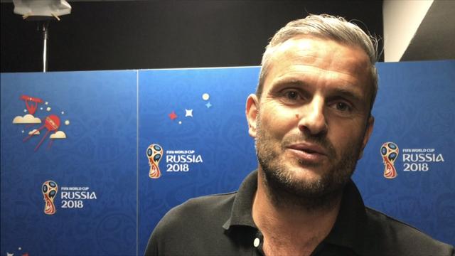 Comisetti s'est confié à RTSsport avant la rencontre Brésil - Suisse.