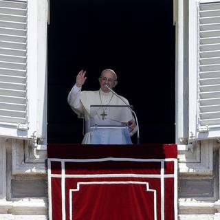 Le pape François, le 17 juin 2018. [Keystone - AP Photo/Alessandra Tarantino]