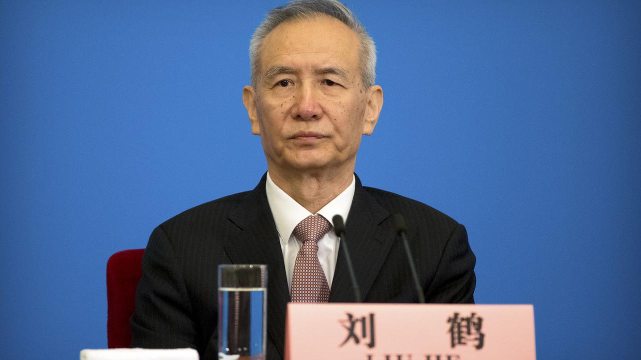 Le vice-premier ministre chinois Liu He annonce que la Chine et les Etats-Unis renoncent à une guerre commerciale. [Keystone - Mark Schiefelbein]